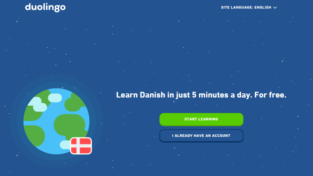 Best Apps for Learning Danish - duolingo
